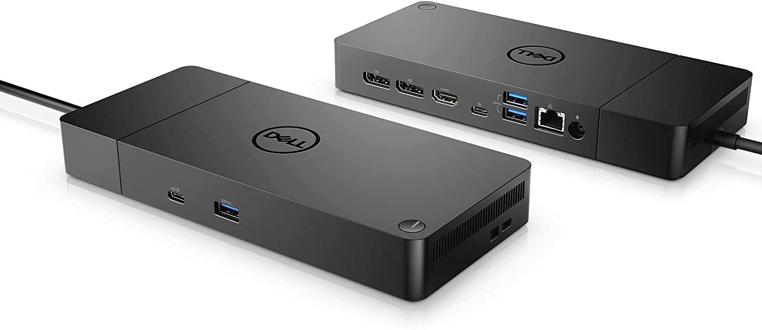 Dell WD19S 130W USB-C Docking Station with HDMI, DisplayPort, Ethernet & USB Ports - Laptop Dock for Home Office & Workstations - Includes LCD Cleaning Kit & 6 Cable Ties (Black, 1-Pack)