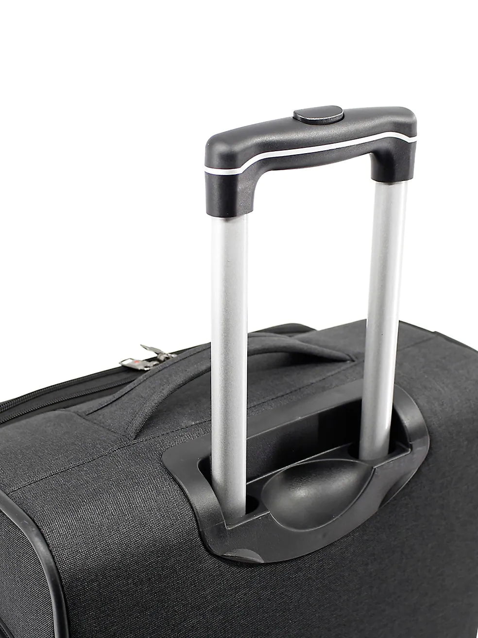 Air Canada Omni Large Expandable Softside Luggage - Spacious Carry-On Suitcase with 360° Wheels for Business Travel & Vacation | Durable Lightweight Luggage for Airlines