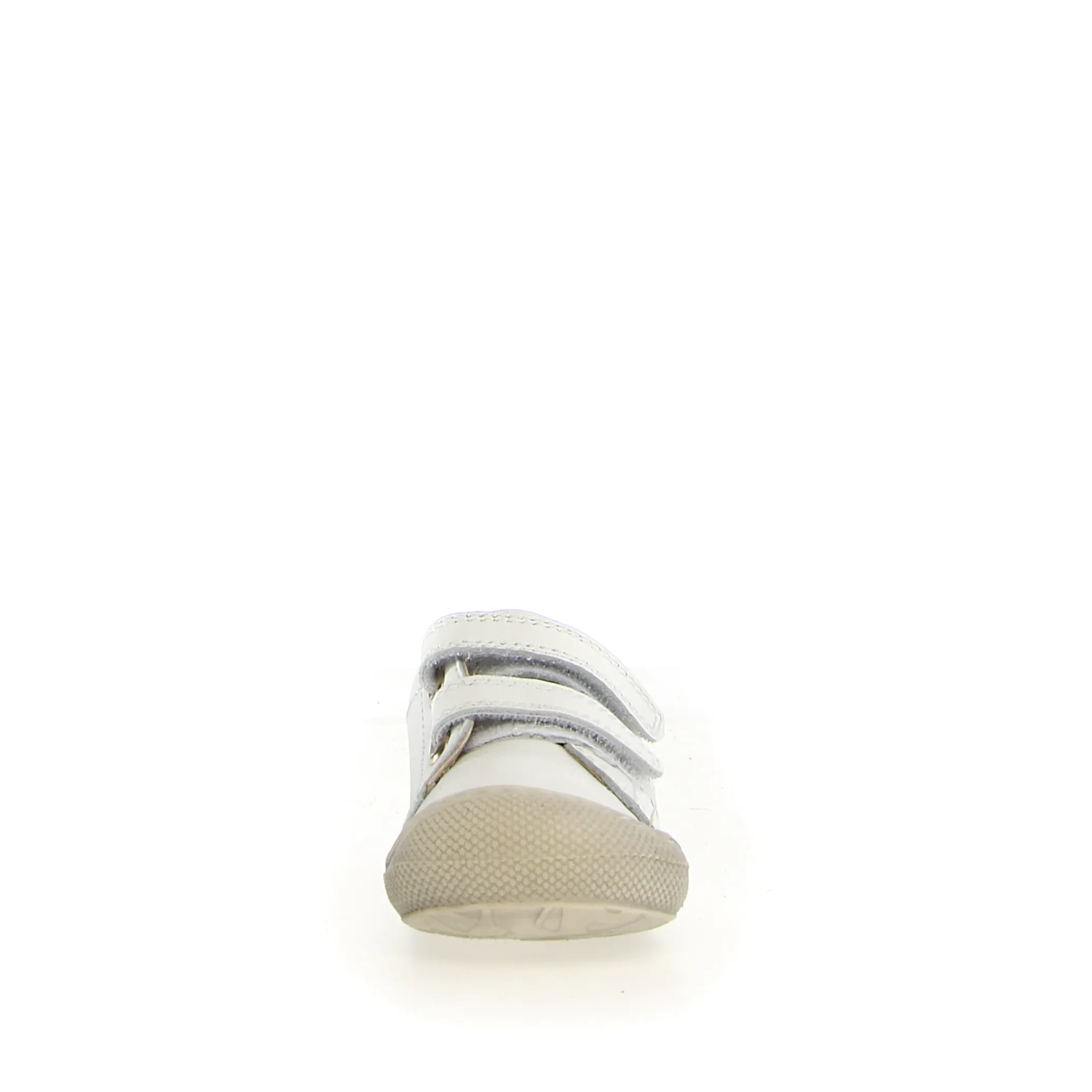 Naturino Kids Cocoon Low 3 VL Casual Sneakers - White/Platinum | Comfortable Boys & Girls Shoes for School, Play & Everyday Wear