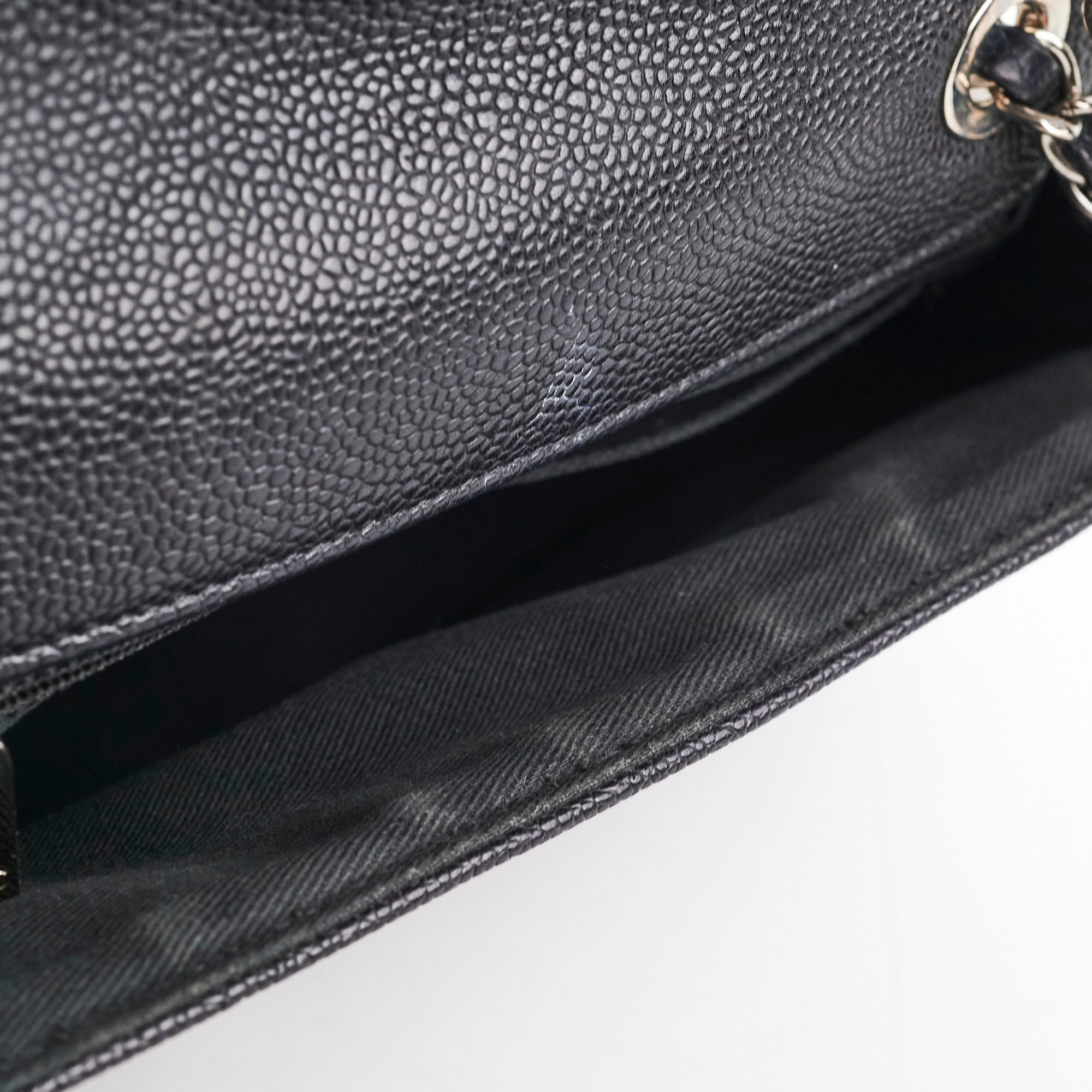 Chanel CC Timeless Caviar Leather Black Shoulder Bag - Luxury Designer Handbag for Women, Perfect for Work, Evening Events & Everyday Use