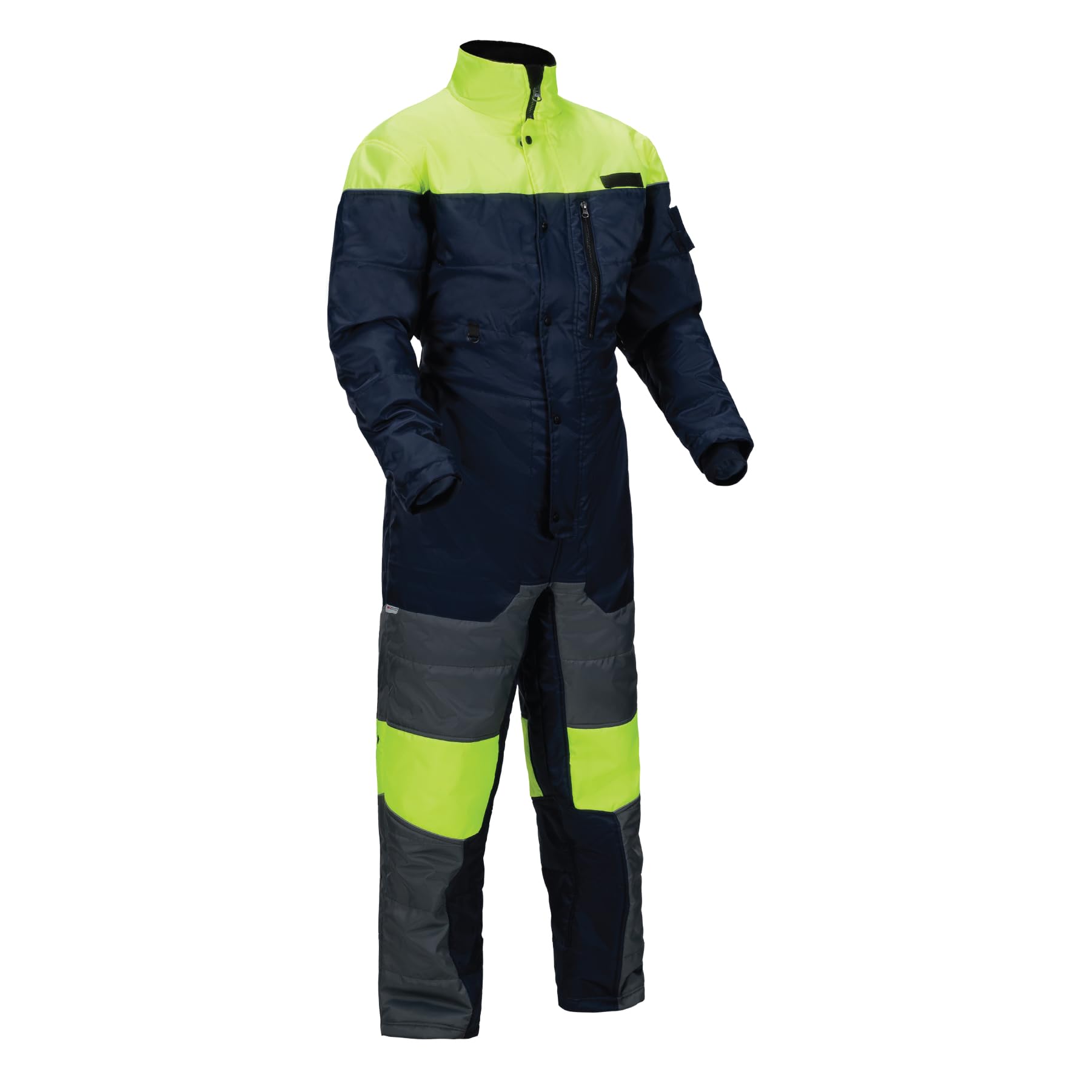 Ergodyne Unisex-Adult Insulated Freezer Coveralls - Heavy Duty Cold Weather Workwear for Freezer Workers, Meat Packers & Winter Outdoor Jobs