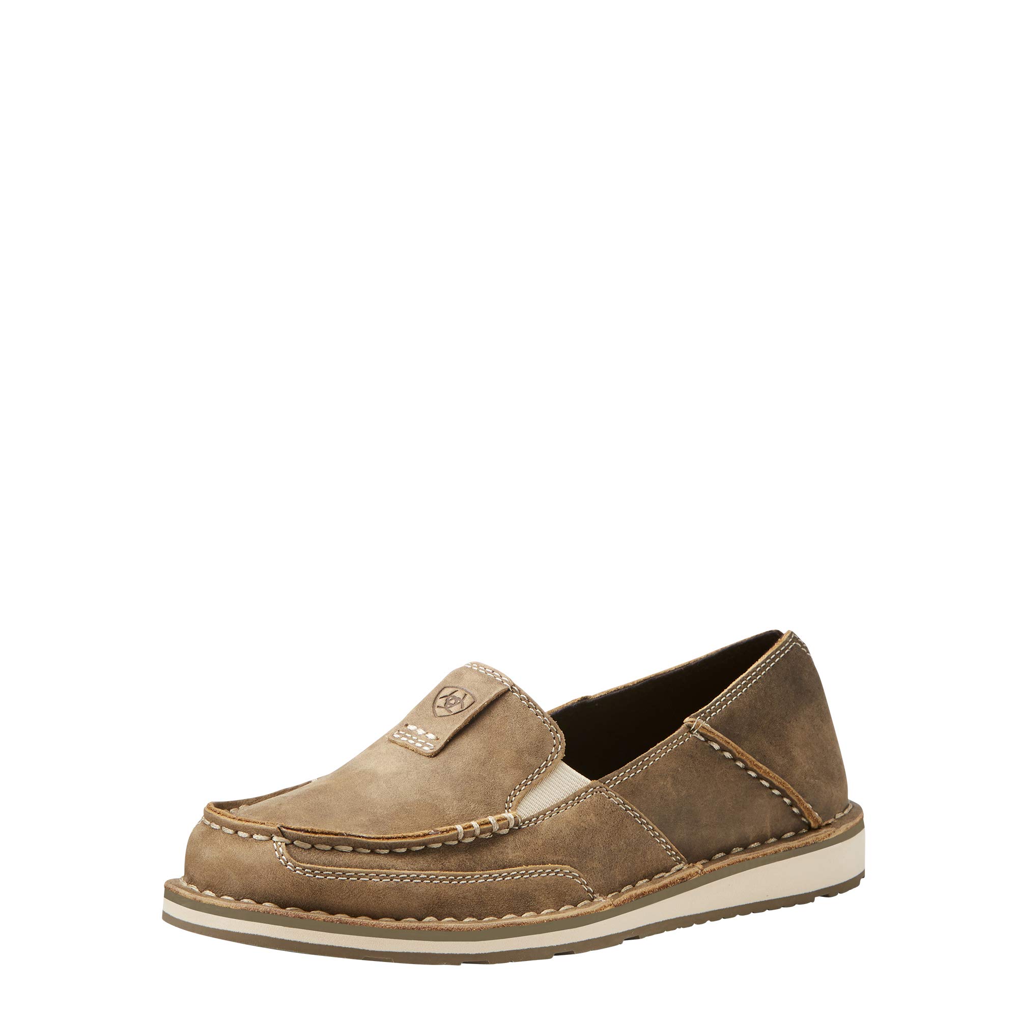 ARIAT Women's WMS Cruiser Peanut/Field of Sun Boat Shoe - Comfortable & Stylish Casual Deck Shoes for Walking, Sailing & Outdoor Activities
