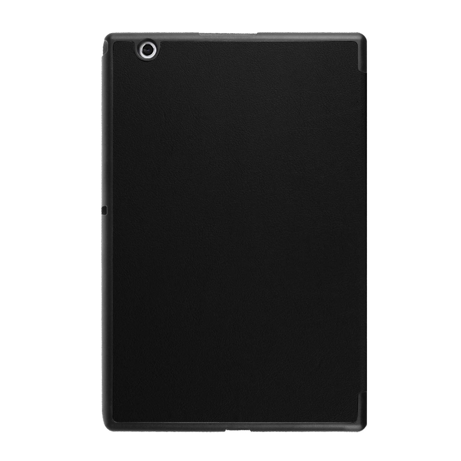 Sony Xperia Z4 Tablet Case - Full Body Protection Flip Leather Cover with Bumper, Tablet Holder & Shell Protector (Black) - Perfect for Work, Travel & Daily Use