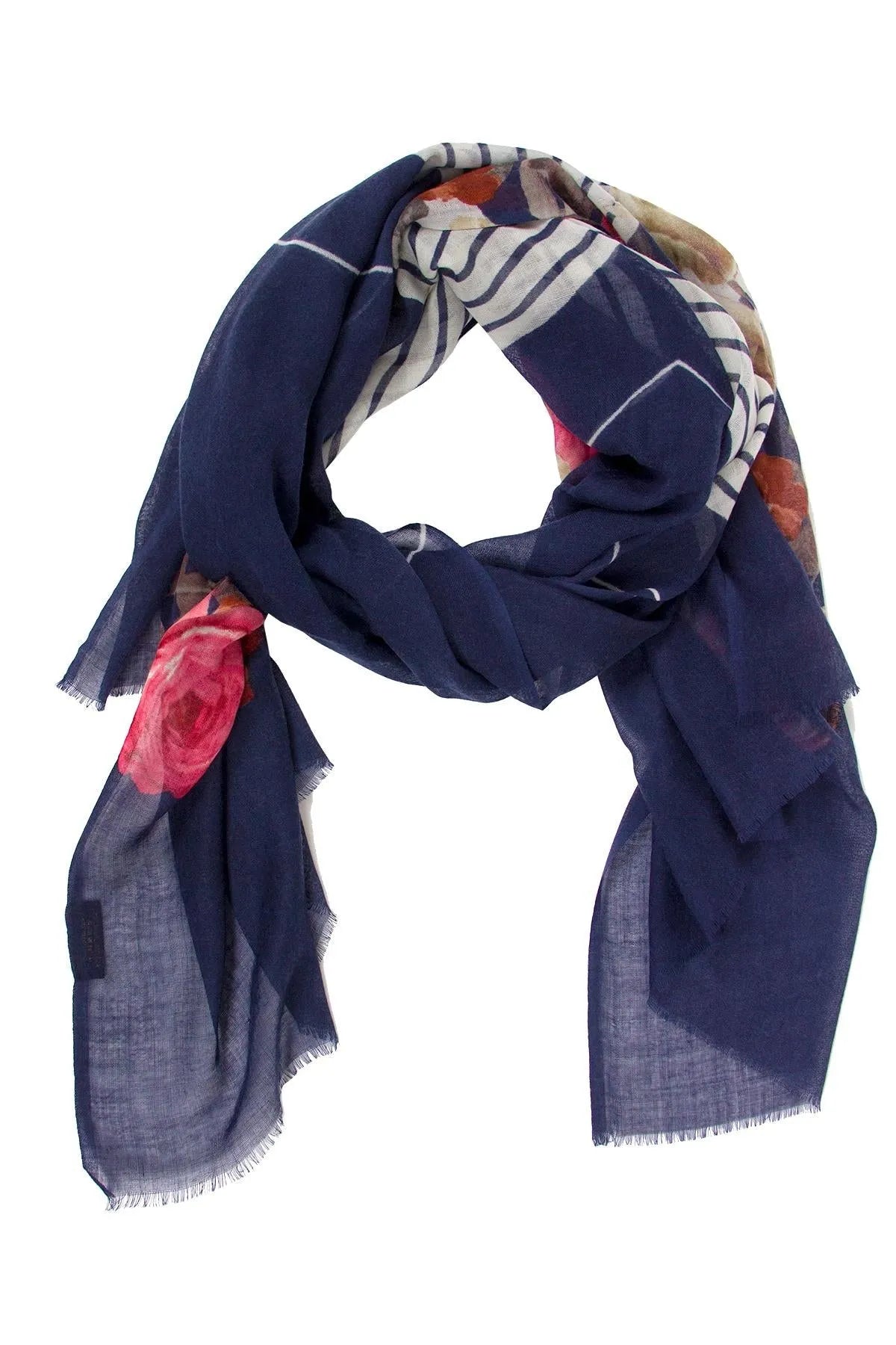 Luxury Anda Wool & Silk Scarf - Soft Winter Fashion Accessory for Women - Perfect for Office, Travel and Special Occasions