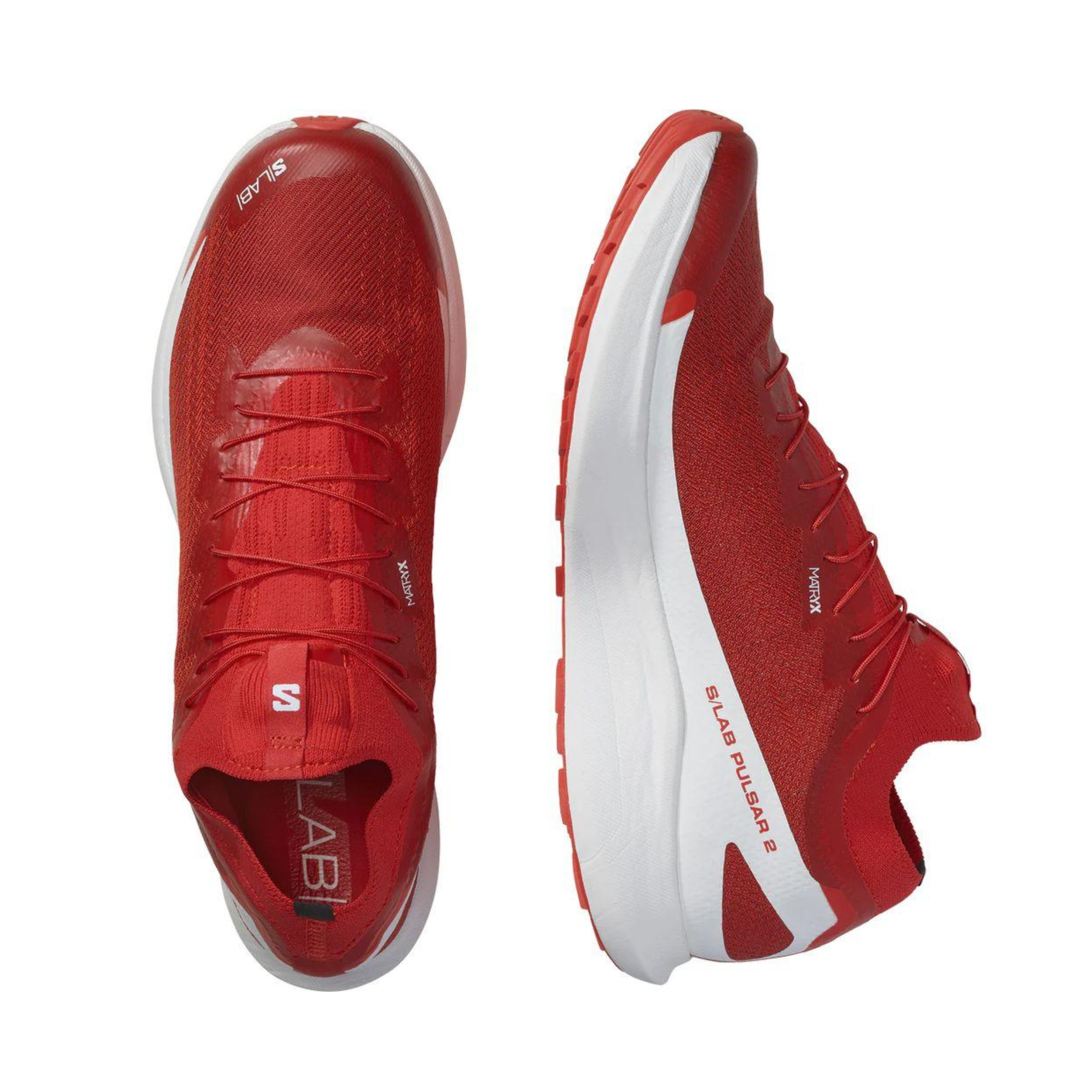 Salomon S/Lab Pulsar 2 Trail Running Shoes for Men & Women - Lightweight Performance Footwear for Hiking & Outdoor Adventures (Fiery Red)
