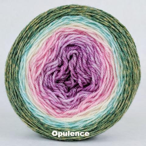 Knitcircus Yarns Pocket Full Of Posies Gradient Yarn - Hand Dyed Ready to Ship for Knitting & Crocheting Projects | Perfect for Scarves, Shawls & Baby Blankets
