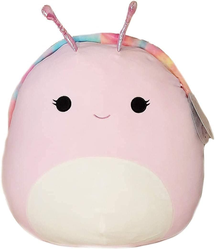 Official Squishmallow Silvina The Rainbow Snail - 8 Inch Ultra Soft Plush Stuffed Animal Toy by Kellytoy | Cute Collectible for Kids, Gift Idea & Cozy Home Decor