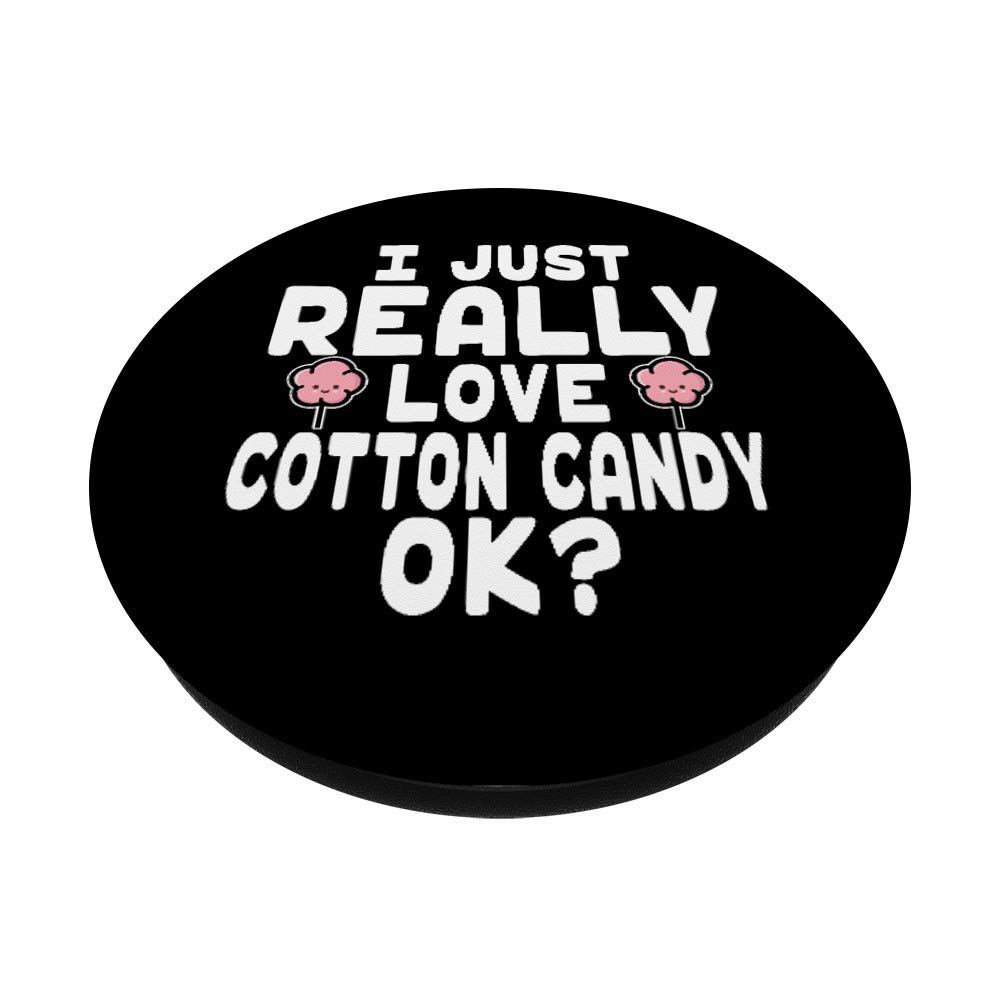 Kawaii Cotton Candy PopSockets Phone Grip & Stand - Cute Phone Accessory for iPhone, Samsung & Tablets | Perfect for Anime Lovers, Kawaii Style & Sweet Treat Fans