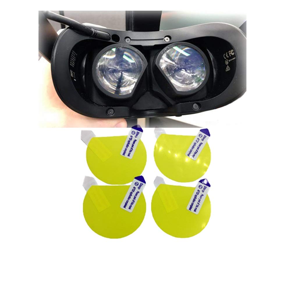 4-Pack Anti-Scratch VR Lens Protector Film for Valve Index Headset - Durable Screen Protector for Enhanced Gaming & VR Experience | Perfect for Virtual Reality, Gaming Sessions & Headset Maintenance