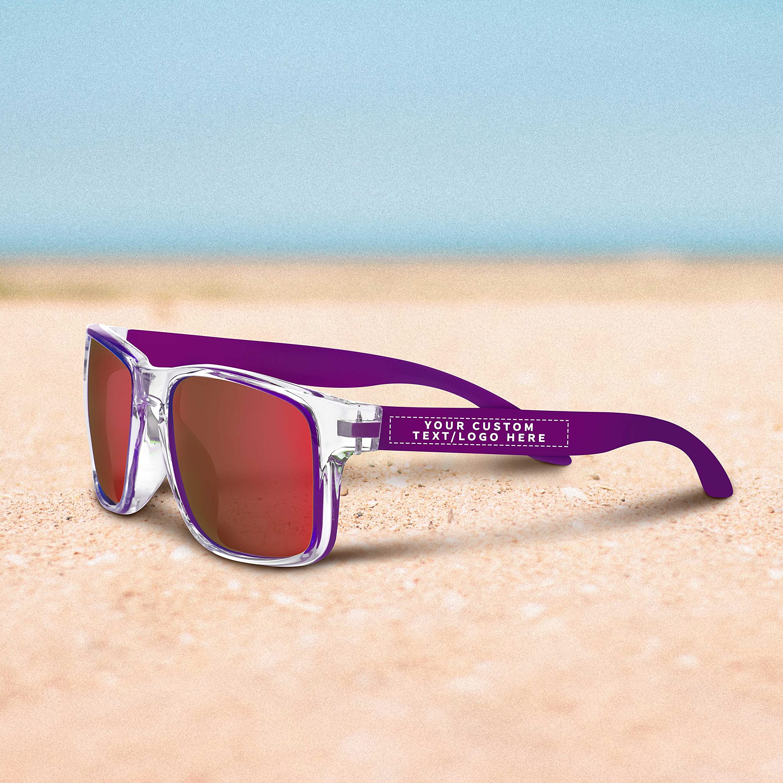 Stylish Mirror Lens Sunglasses for Men & Women - UV Protection, Trendy Fashion Shades for Outdoor Activities, Beach, Driving & Sports