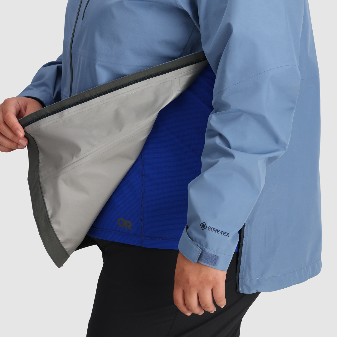 Aspire II Jacket for Women - Lightweight Waterproof Windbreaker with Hood - Perfect for Hiking, Running & Outdoor Activities
