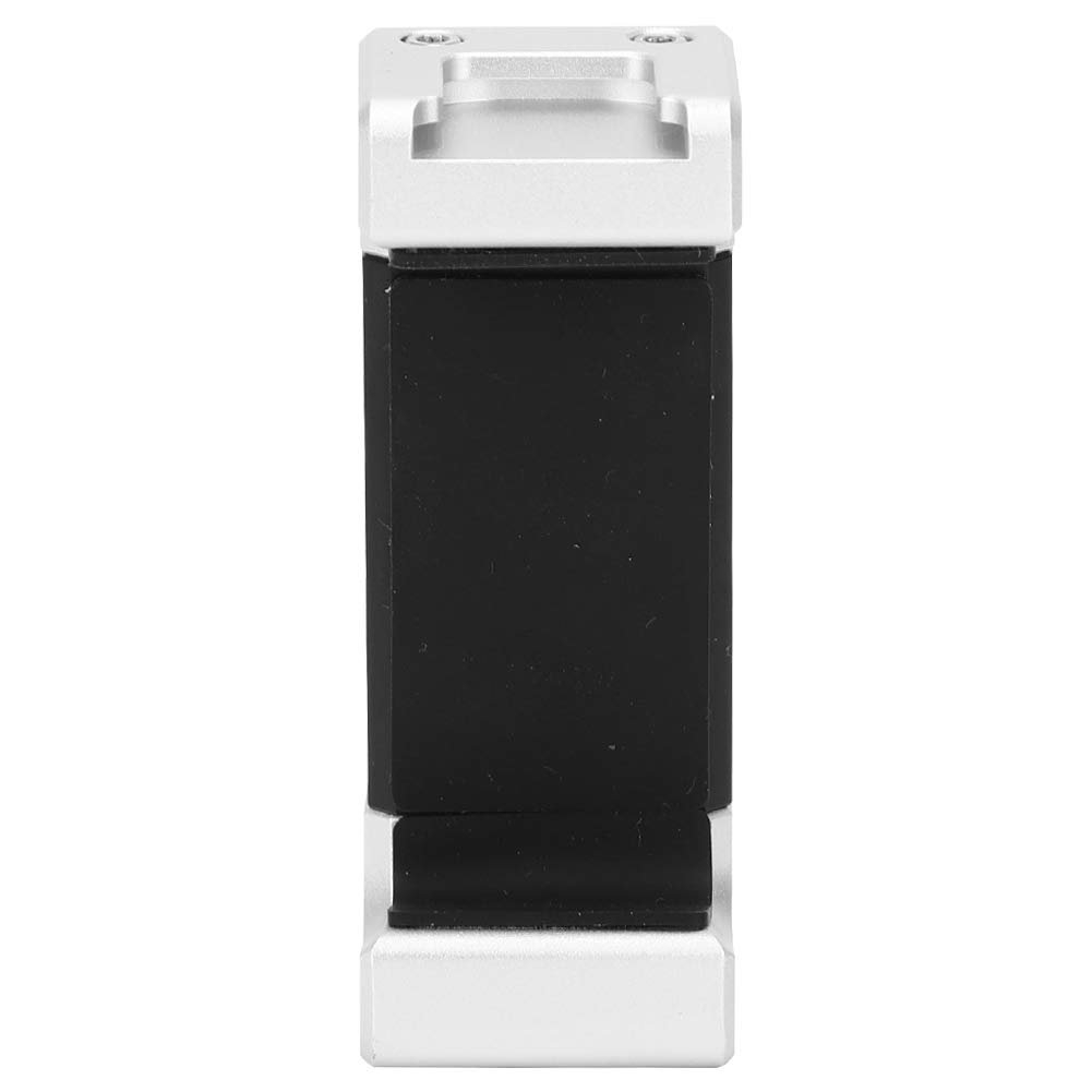 Qinlorgo Stretchable Smartphone Holder with Hot Shoes Interface - Universal Phone Mount for 5-8cm Wide Phones (iPhone, Samsung, Pixel) - Perfect for Vlogging, Live Streaming & Hands-Free Recording