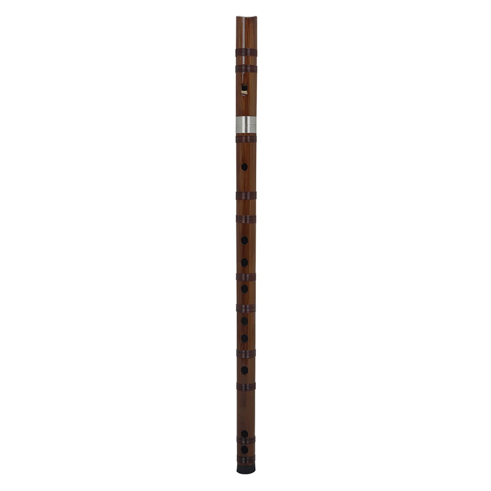Chinese Detachable Bamboo Wind Flute - Traditional Wooden Musical Instrument, Portable Dizi for Beginners & Professionals - Perfect for Meditation, Yoga, Folk Music & Cultural Performances