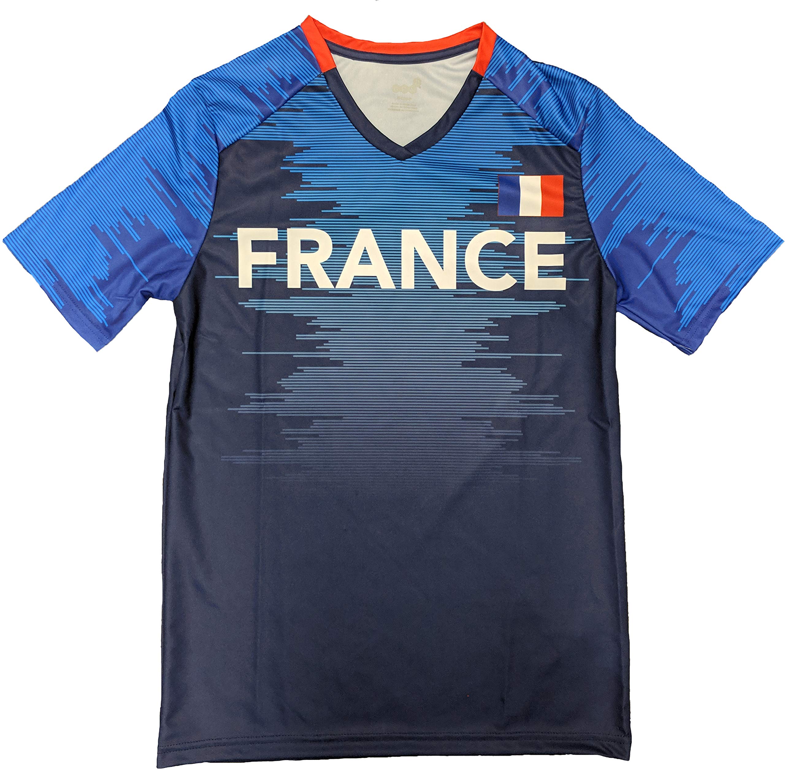 Authentic France National Soccer Jersey - Gen 2 Official Replica (Size L) | Perfect for World Cup, Euro Matches & Fan Support