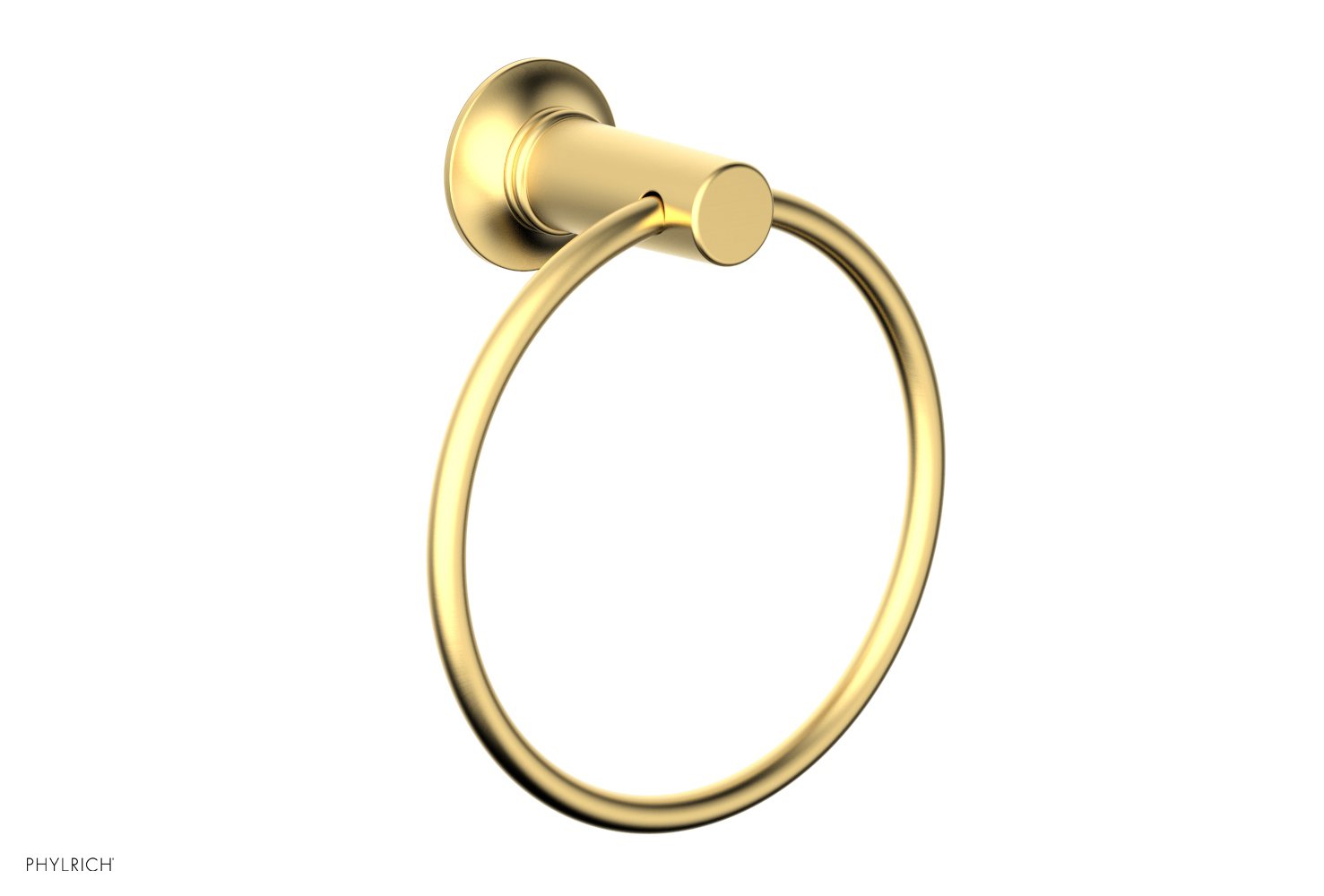 HEX MODERN Chrome Towel Ring - 501 75 Bathroom Accessory for Hand & Face Towels - Perfect for Modern & Contemporary Bathrooms