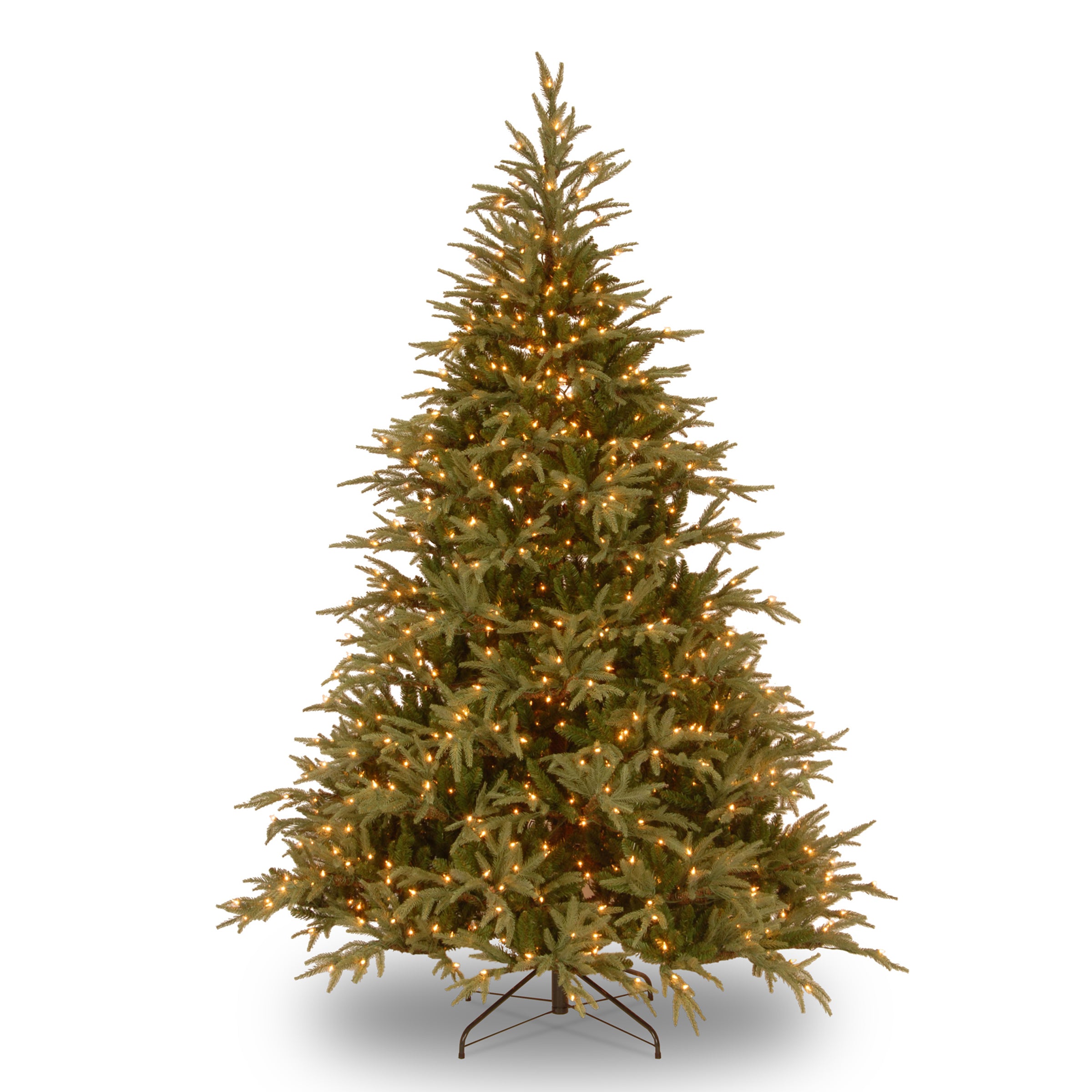 6 ft. Pre-Lit Fraser Fir Christmas Tree with Dual Color LED Lights - Perfect for Holiday Home Decor & Festive Celebrations