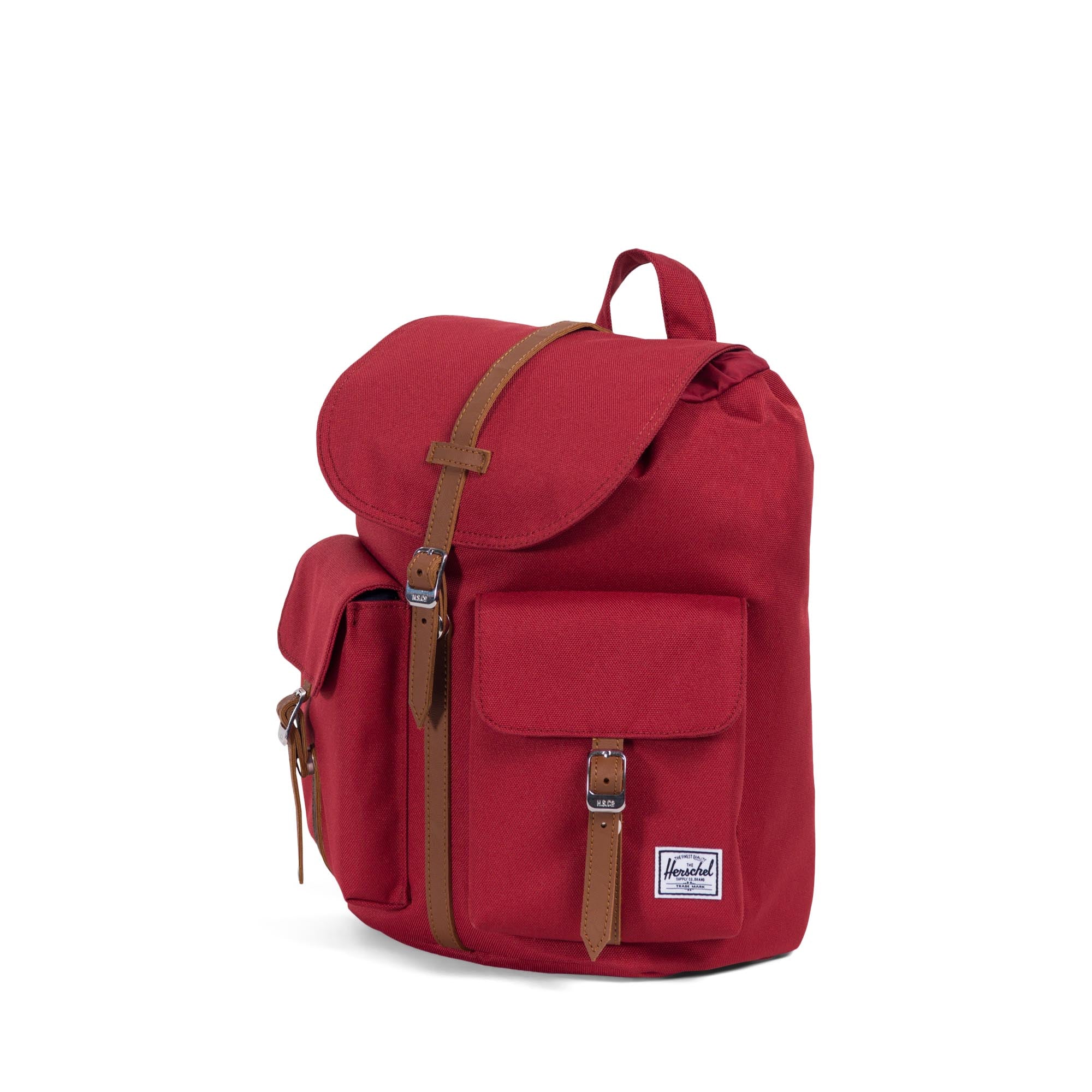 Herschel Dawson Backpack - Stylish & Durable Brick Red Laptop Backpack for School, Travel & Work | Water-Resistant & Comfortable Design