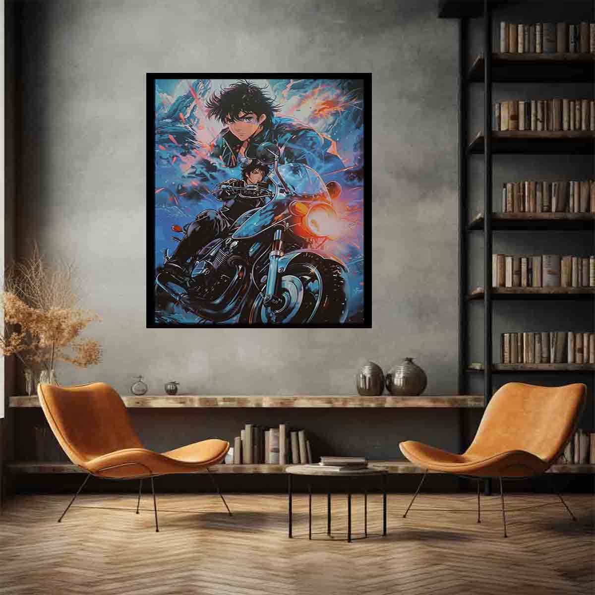 Anime 4 Framed Print - Premium Wall Art Decor for Anime Fans | Perfect for Bedroom, Living Room & Office | Japanese Pop Culture Gift