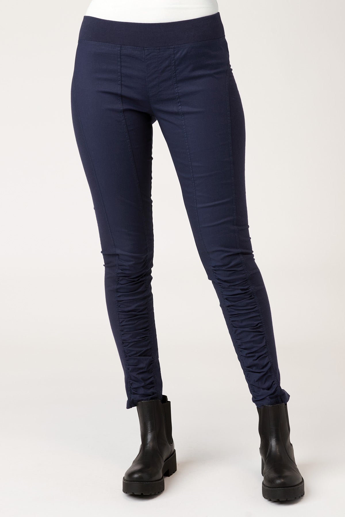Alexa High Waist Yoga Leggings for Women - Navy Blue Workout Tights - Perfect for Running, Gym & Lounge Wear