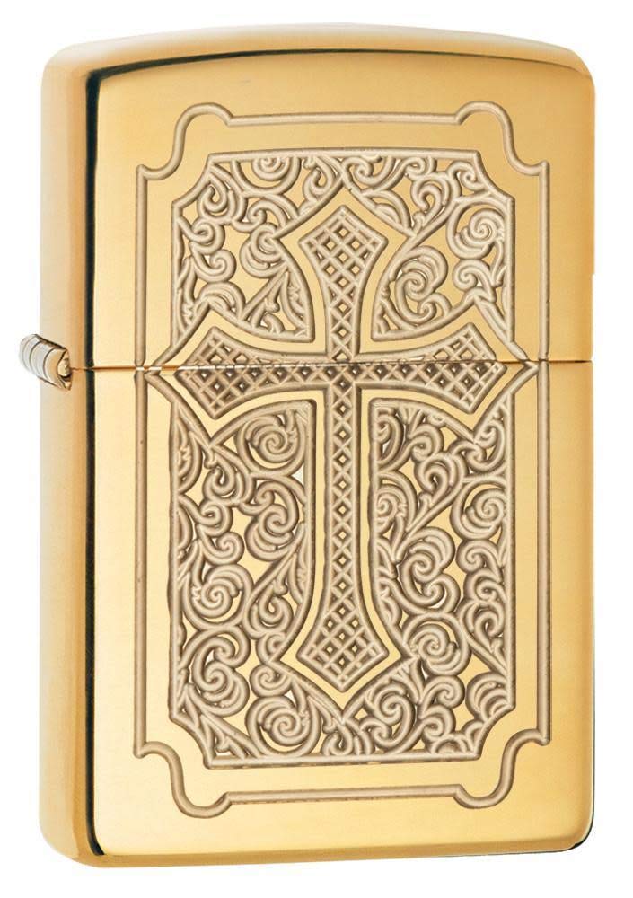 Zippo Windproof Lighter - Refillable & Durable Metal Lighter for Outdoor, Camping, Hiking & Everyday Use