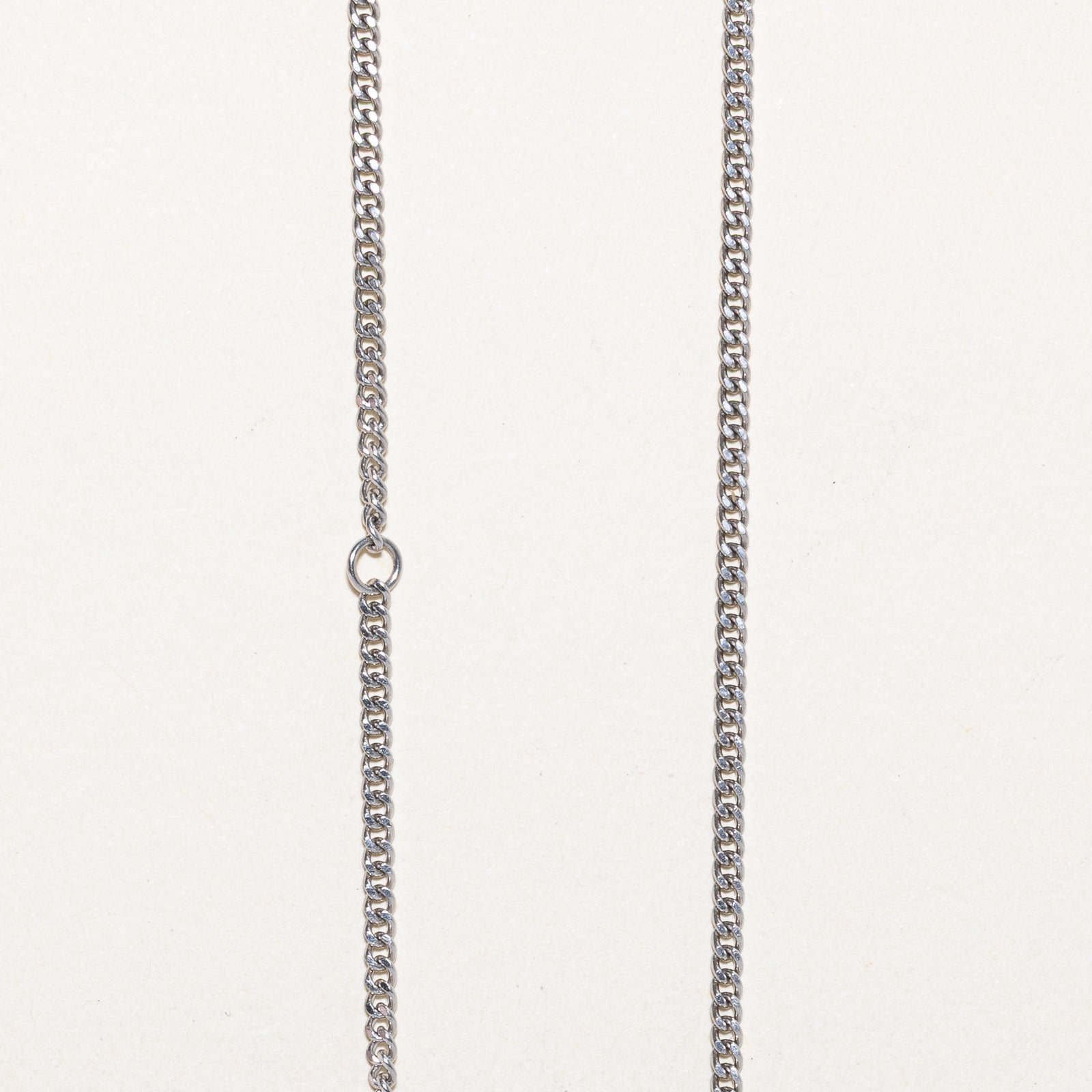 3.05ct Solitaire Bezel Set Diamond Necklace - I1 Clarity, G/H Color, Excellent Cut, 16