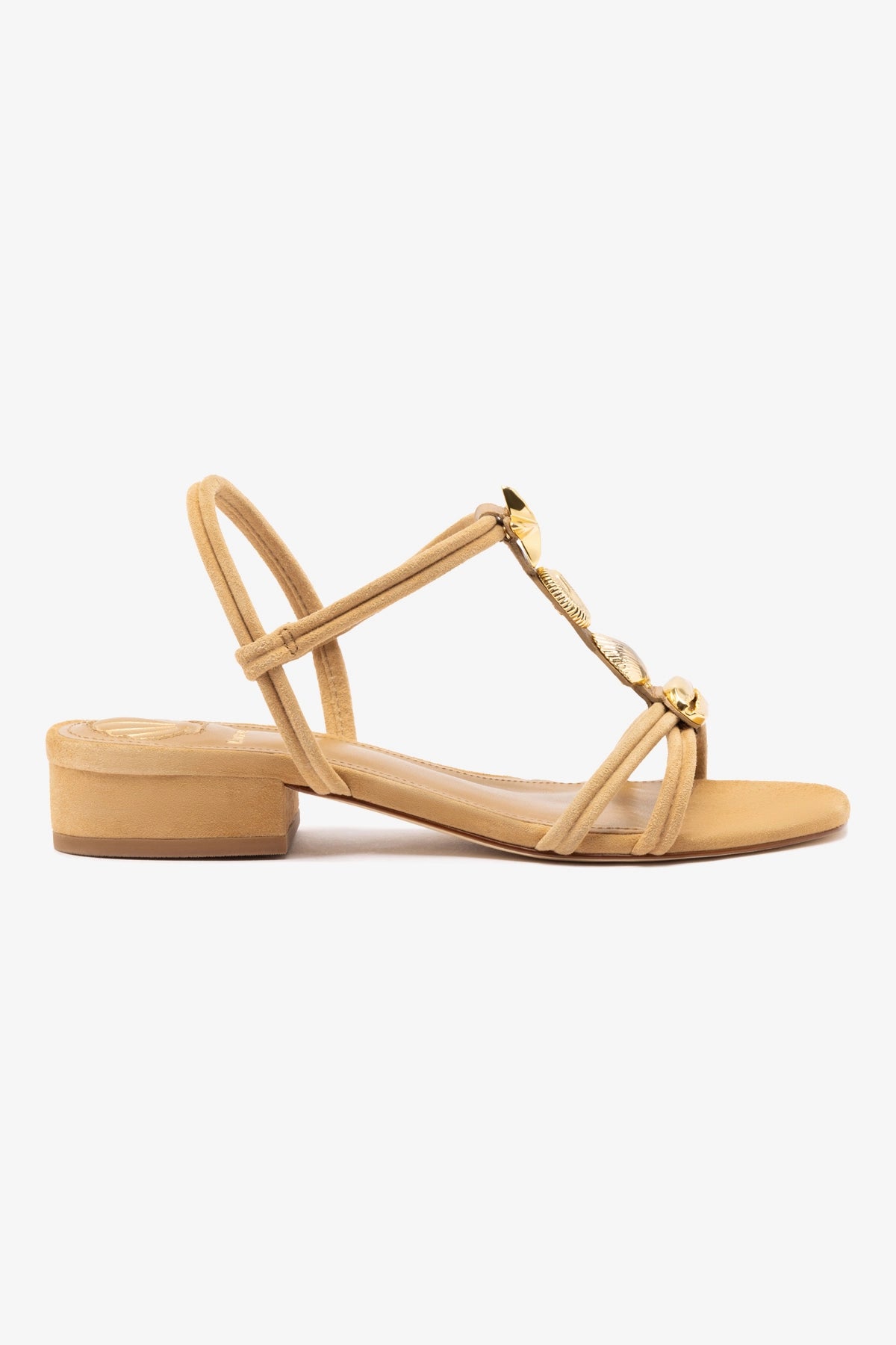 Shelly Flat Sandal for Women - Comfortable Peanut Suede Summer Sandals | Casual Walking, Beach Vacation, Everyday Wear