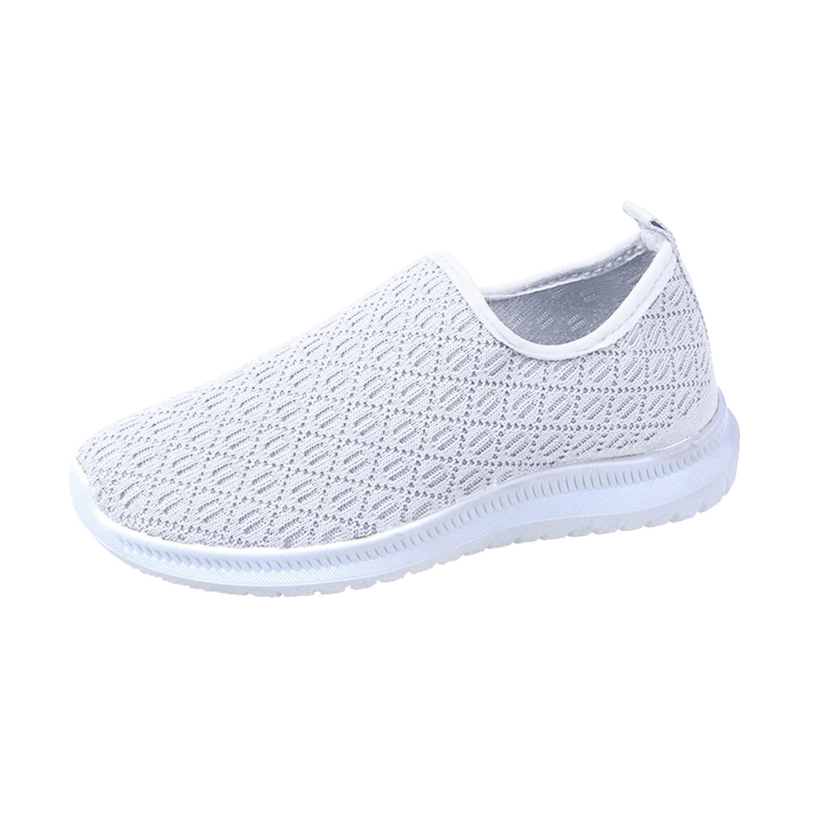 Life Stride Women's Ballet Sneakers - Comfortable Flat Casual Shoes for Spring & Summer | Breathable Weaving Design for Walking, Travel & Everyday Wear