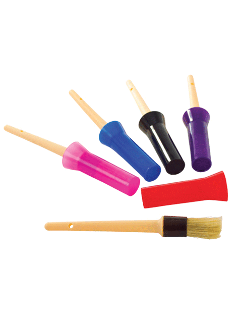 Hoof Oil Brush for Horses - Soft Bristle Hoof Care Brush with Comfortable Handle - Perfect for Cleaning, Conditioning, and Polishing Horse Hooves - Ideal for Grooming, Stable Care & Equine Maintenance