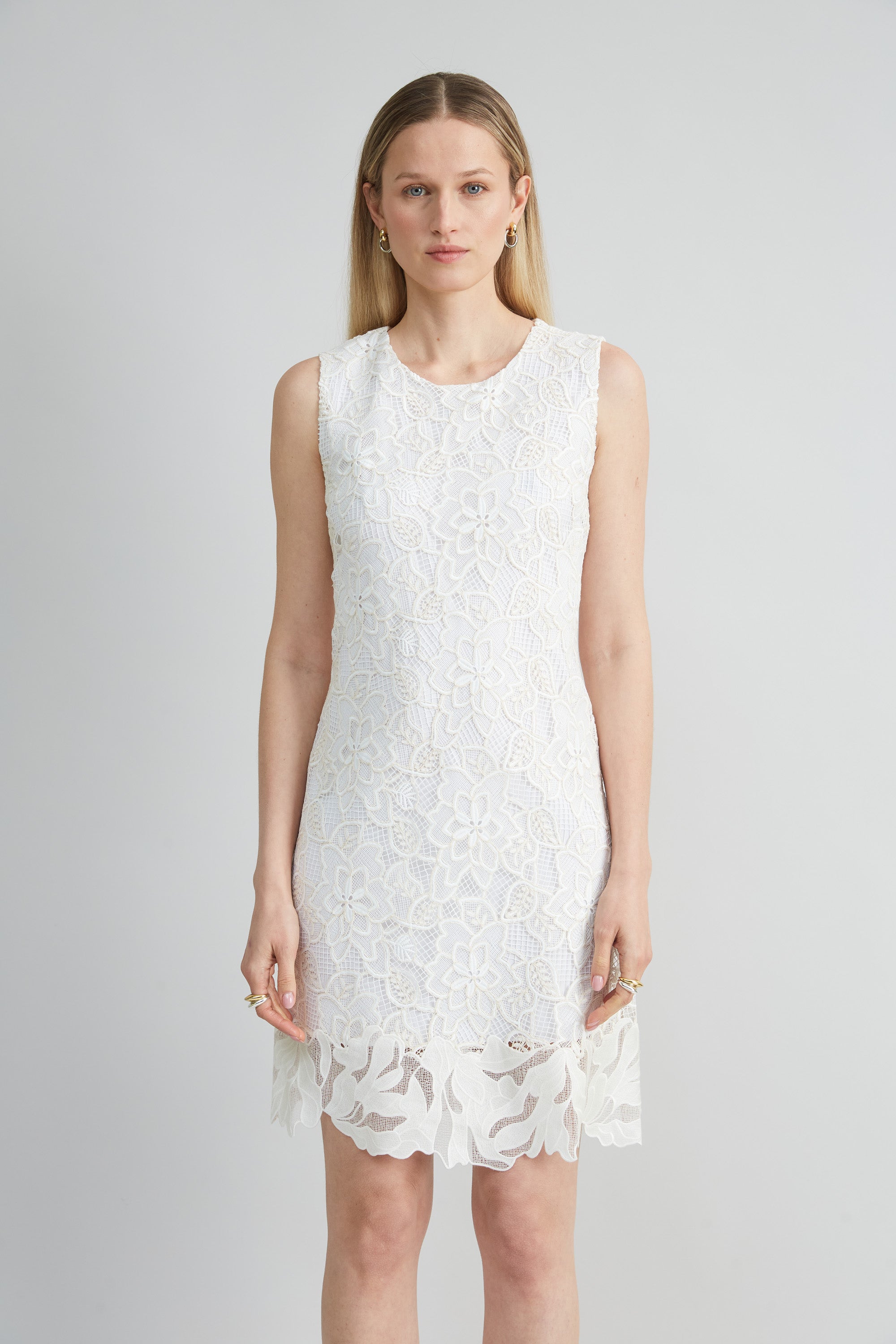 Elegant Lace Shift Dress for Women - Flowy Summer Dress for Casual Wear, Office, and Special Occasions