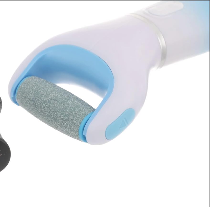 Rechargeable Cordless Electric Foot File Callus Remover - Pedicure Tool for Smooth & Soft Feet - Perfect for Home Spa, Travel & DIY Foot Care