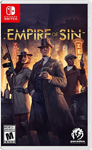 Empire of Sin - Nintendo Switch Game | Crime Strategy RPG for Adults | Perfect for Home Gaming & Travel Entertainment