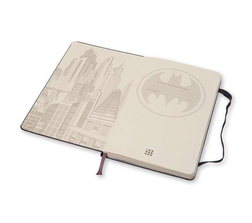 Moleskine Limited Edition Batman Hard Cover Notebook - Premium Journal for Writing, Sketching & Note Taking - Perfect for Fans, Collectors & Creative Professionals
