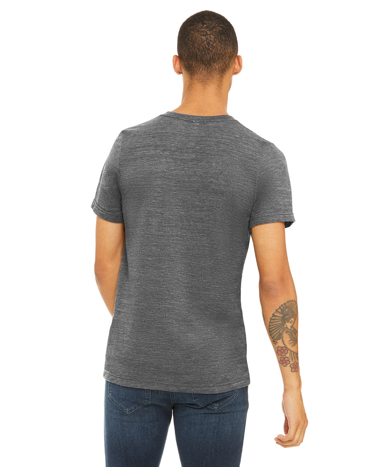 Bella + Canvas 3005 Unisex Jersey Short Sleeve V-Neck T-Shirt - Soft Cotton Tee for Men & Women - Perfect for Casual Wear, Screen Printing, and Everyday Outfits