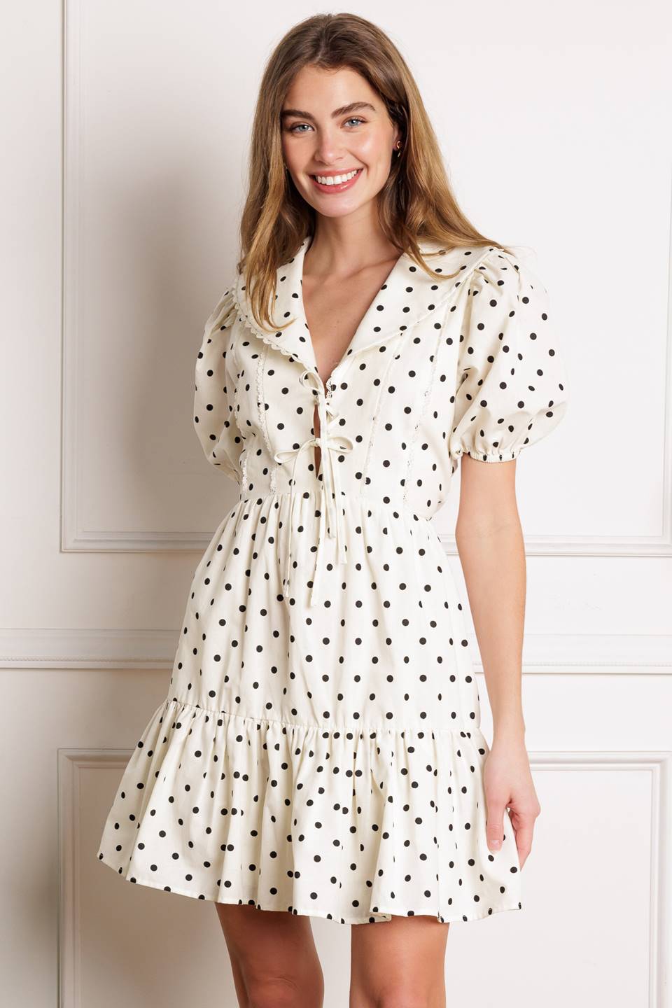 BRIGHTER DAYS WOVEN MINI DRESS - Flowy Summer Dress for Women, Casual Boho Chic Outfit, Perfect for Beach Vacations & Date Nights