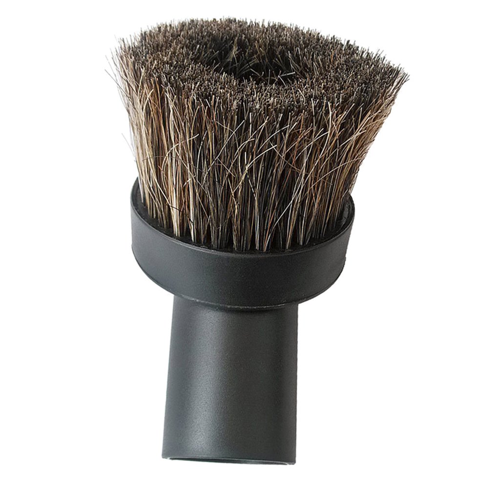 joyMerit Universal 32mm Soft Horsehair & Bristle Vacuum Cleaner Brush Attachment - Perfect for Dusting Furniture, Baseboards, and Hard-to-Reach Corners