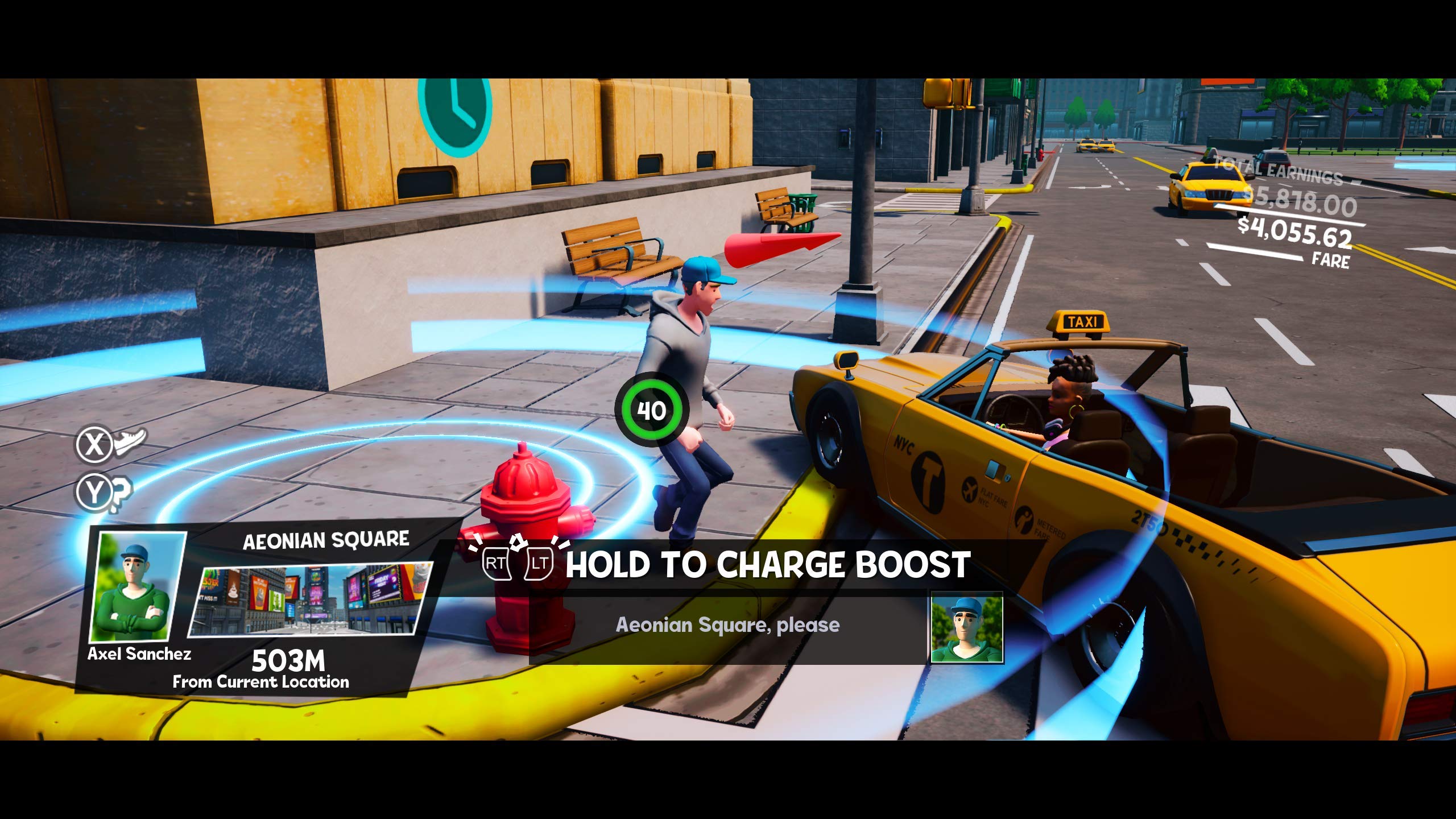 Taxi Chaos - Nintendo Switch Game - Fun Driving Simulation for Kids & Adults - Perfect for Family Game Nights & Road Trip Entertainment