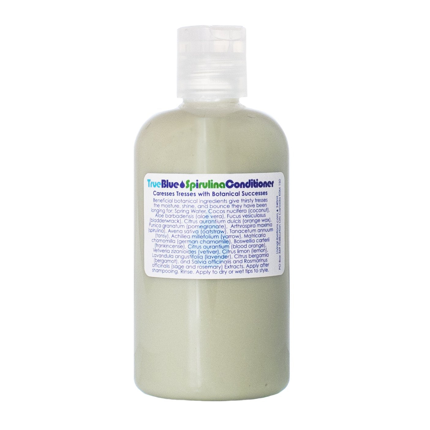 True Blue Spirulina Conditioner for Hair - Natural Deep Hydration & Repair - Vegan, Sulfate-Free Hair Treatment for Dry, Damaged Hair - Perfect for Daily Use & Salon-Quality Results