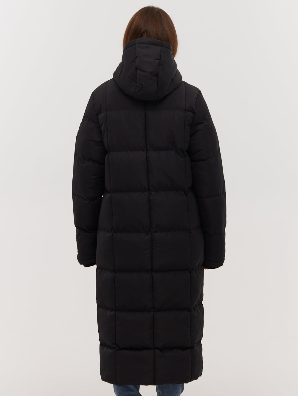 Polli Long Puffer Parka for Women - Winter Warm Hooded Down Jacket with Waterproof Shell - Perfect for Snowboarding, Skiing & Cold Weather Outdoor Activities