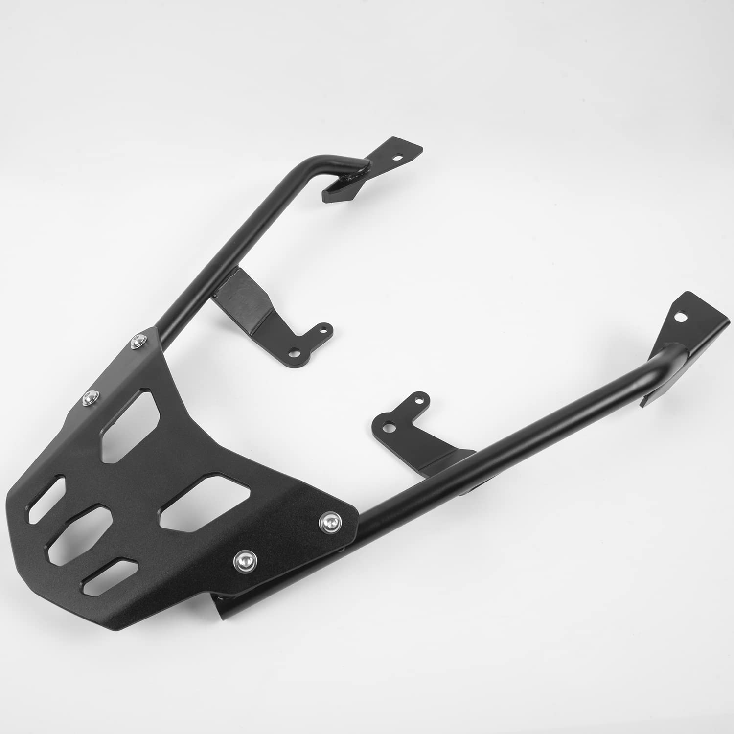 Heavy Duty Motorcycle Rear Luggage Rack Cargo Carrier - Compatible with Honda X-ADV750 (2021 Model) - Durable Aluminum Alloy Storage Shelf for Touring & Commuting