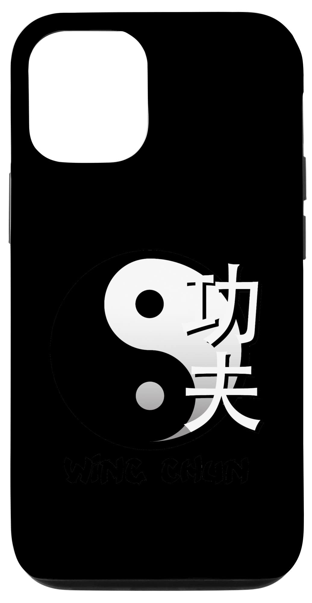 iPhone 12/12 Pro Wing Chun Kung Fu Martial Arts Phone Case - Durable Protective Cover for Combat Sports & Training - Perfect for Wing Tsun Practitioners & Martial Arts Enthusiasts