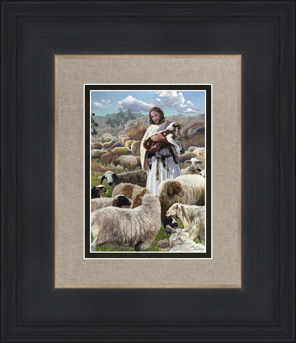 Finding The One By Liz Lemon Swindle - Inspirational Christian Art Print for Home, Office & Gift Giving - Perfect for Weddings, Anniversaries & Spiritual Decor