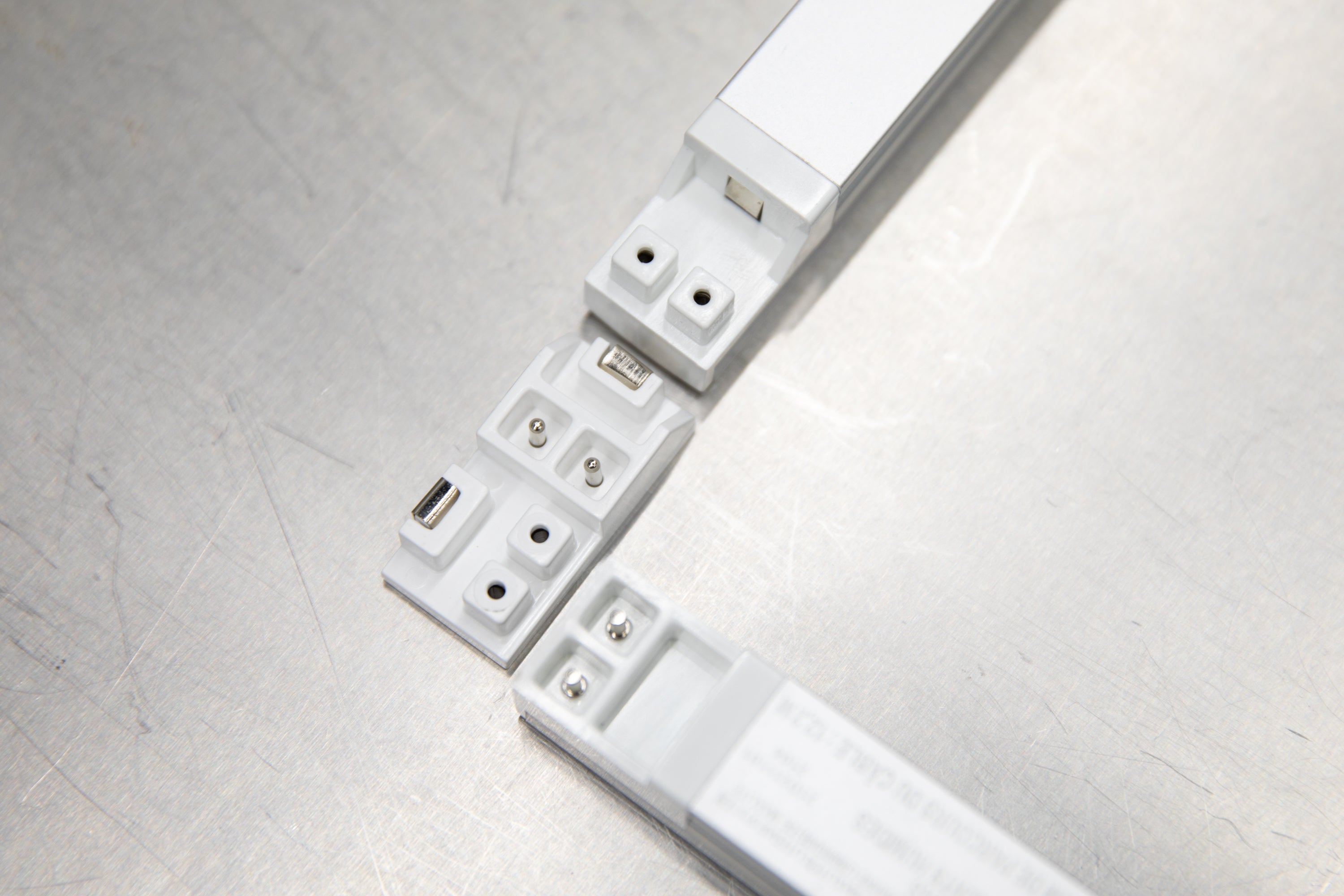 Under Cabinet LED Light Connectors - Seamless Link for Kitchen Cabinet Lighting | Perfect for Under Cabinet, Closet, and Shelf Illumination