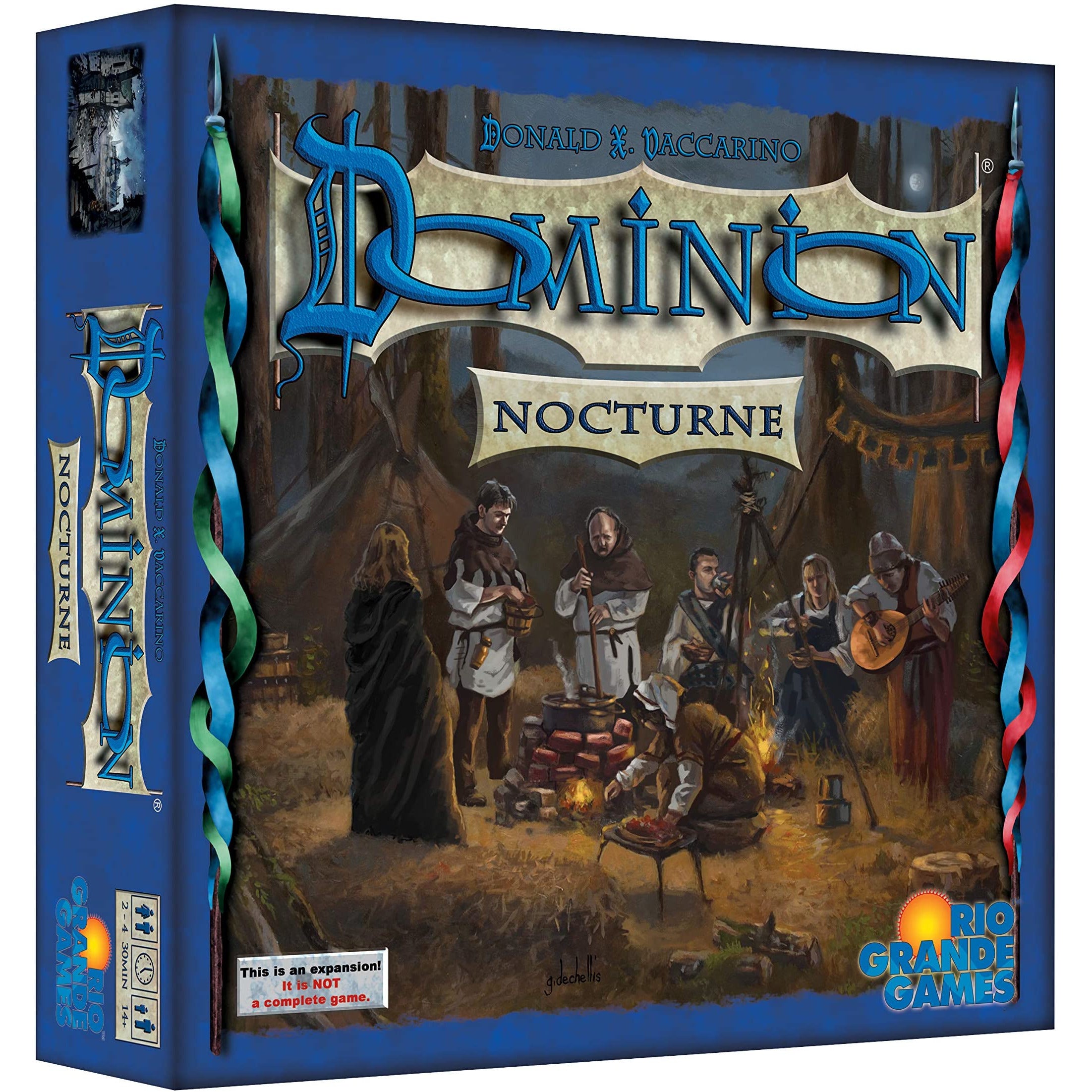 Dominion: Nocturne - Expansion Card Game for Strategy Lovers | Nighttime Adventure Board Game | Perfect for Game Nights & Family Gatherings