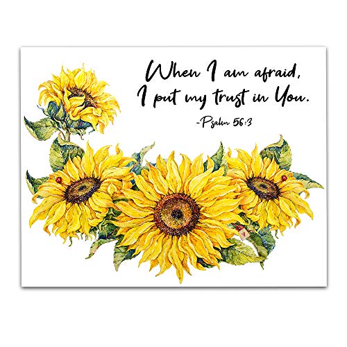 Psalm 56:3 - Sunflowers