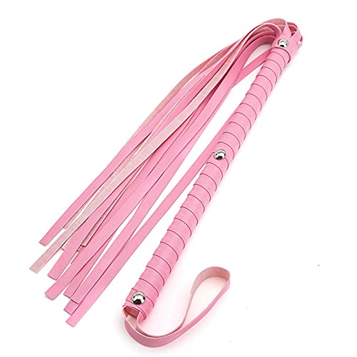Premium Leather BDSM Whip Flogger - Sensual Spanking Paddle for Couples Play, Adult Bondage & BDSM Toys - Perfect for Roleplay, Foreplay & Intimate Exploration