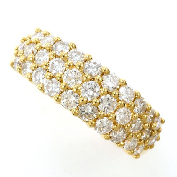 18K Yellow Gold Diamond Ring for Women - Elegant Solitaire Engagement & Wedding Band - Perfect for Proposals, Anniversaries, and Special Occasions
