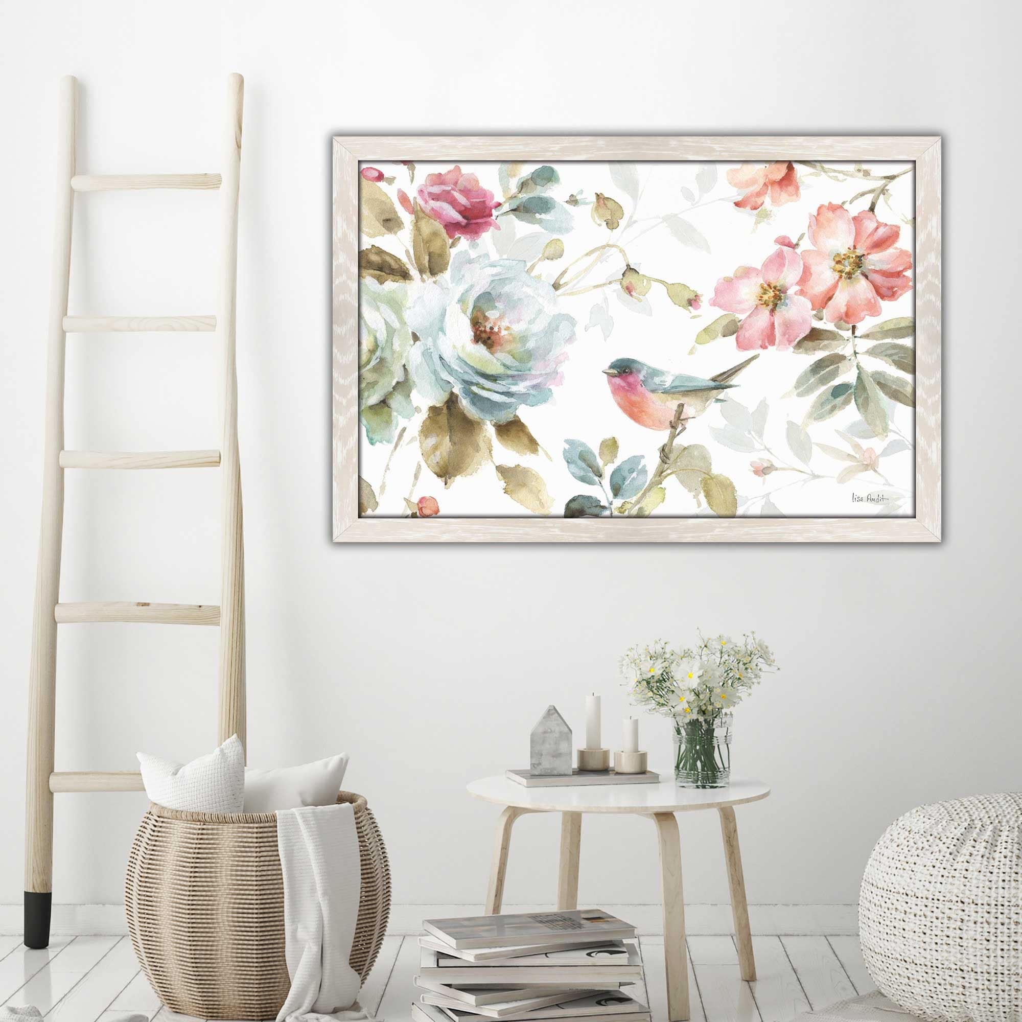 Beautiful Romance IV by Lisa Audit - Premium Acrylic Wall Art Print in White - Perfect for Living Room, Bedroom & Office Decor