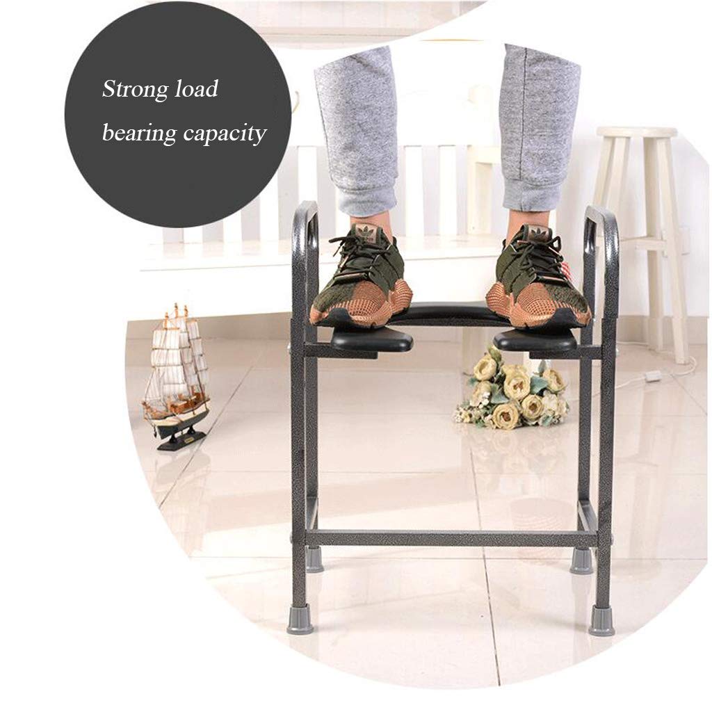 Extra Wide Commode Toilet Chair - Lightweight Adjustable Shower Stool with Safety Steel Frame for Elderly & Pregnant Women - Portable Bathroom Aid for Home Care and Post-Surgery Recovery