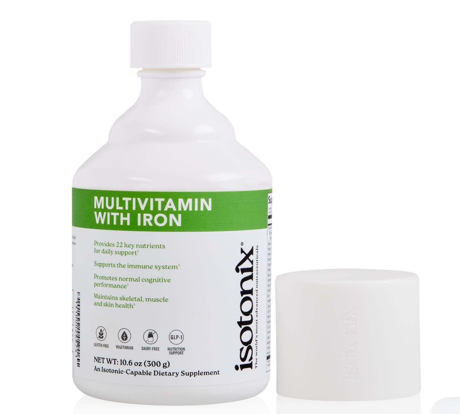 Isotonix Multivitamin with Iron - Immune Support, Brain Function & Bone Health Supplement - Boosts Energy for Men & Women - Gluten Free, Non-GMO - 90 Servings - Perfect for Busy Professionals, Active Lifestyles & Daily Wellness