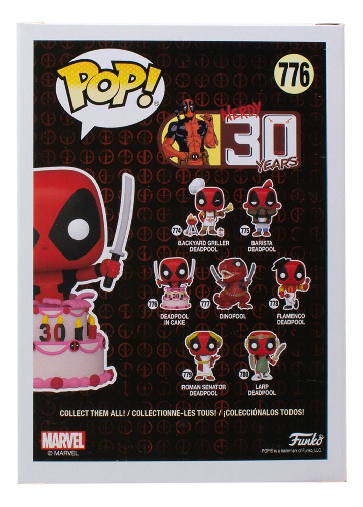 Marvel Deadpool In Cake Funko Pop! Vinyl Figure #776 - Collectible Action Figure for Marvel Fans, Perfect for Display, Gifts & Home Decor